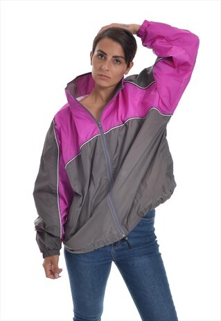 VINTAGE SHELL FESTIVAL JACKET PINK