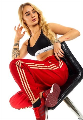 VINTAGE ADIDAS TRACKSUIT BOTTOMS TR66
