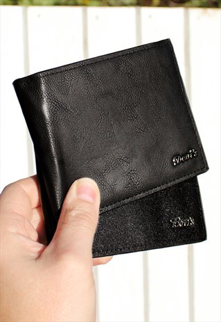 SET OF 2 BASIC BLACK WALLETS