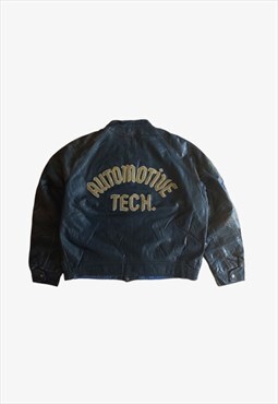 Vintage 1980s Automotive Tech 1988 Varsity Jacket