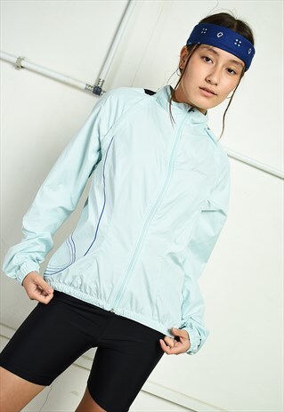 Y2K SPORTS THIN LIGHTWEIGHT SHELL WINDBREAKER JACKET