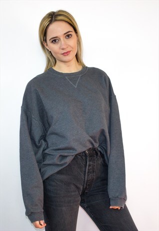 VINTAGE OVERSIZED CASUAL SWEATSHIRT