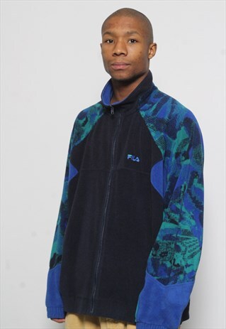 VINTAGE FILA BLACK FLEECE