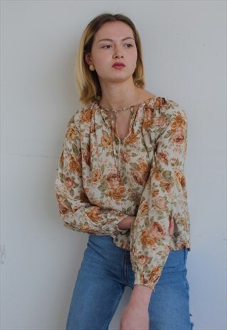 FLORAL BLOUSE
