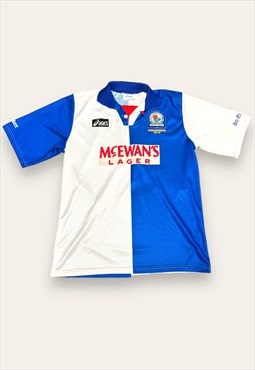 Vintage 1994-95 Authentic Blackburn Le Saq Football Shirt