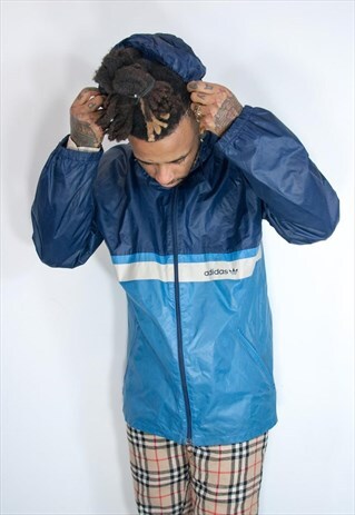 ADIDAS VINTAGE RAINCOAT JACKET