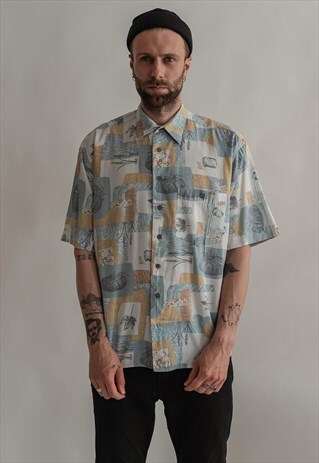 VINTAGE 70S FESTIVAL BOHO SHIRT