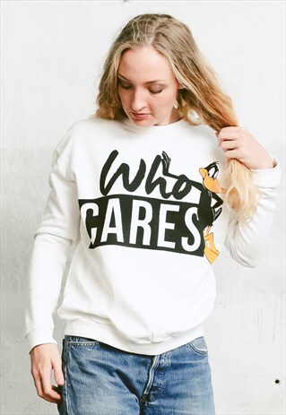 VINTAGE 90S DUFFY DUCK CARTOON SWEATSHIRT