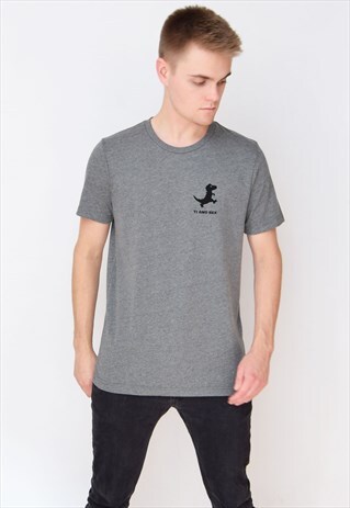 DARK GREY TI AMO REX T-SHIRT