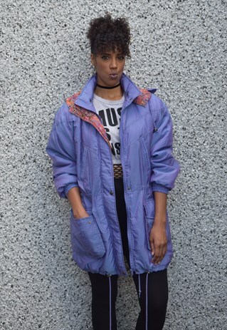 VINTAGE 90'S PURPLE RAIN JACKET