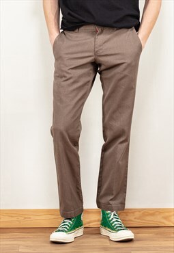 Vintage 00's Men Dickies 67' Collection Pants in Brown