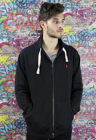 RALPH LAUREN HOODIE/HOODED SWEATSHIRT. BRANDED SPORTSWEAR.