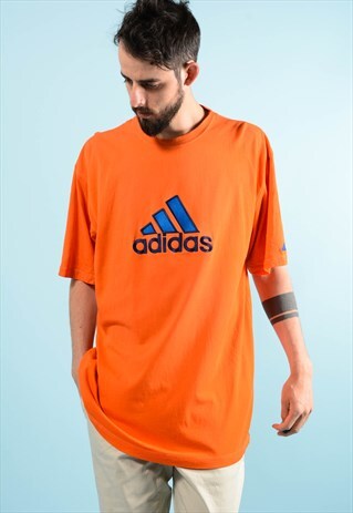 ADIDAS VINTAGE GREY ADIDAS TEE SHIRT