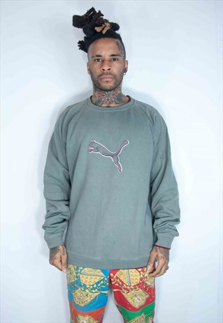 PUMA EMBROIDED SWEATSHIRT