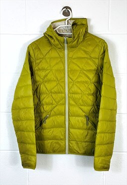 Vintage Nike Puffer Jacket / Coat Green / Yellow