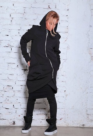 SWEATER COAT/ HOODED COAT/ PLUS SIZE GOTHIC COAT