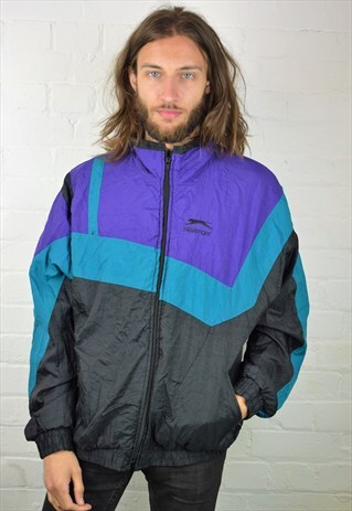 VINTAGE 90'S SLAZENGER SHELL JACKET
