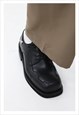EDGY SMART SHOES HIGH FASHION SQUARE TOE BUTTERFLY BROGUES