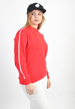 Vintage sweatshirt in red
