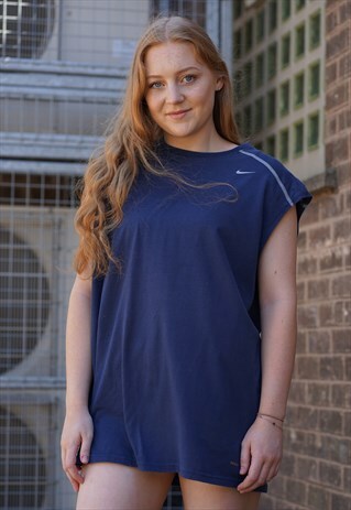 NIKE VINTAGE NAVY VEST WOMENS