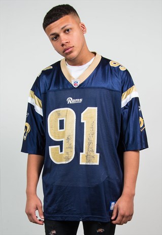 NFL AMERICAN FOOTBALL JERSEY SHIRT LA RAMS