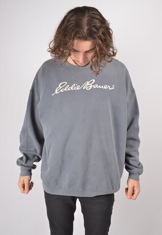 VINTAGE EDDIE BAUER SPELL OUT SWEATSHIRT