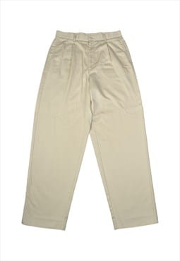 Vintage Dockers Trousers Beige Ladies W30 L30