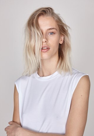 THE SEPT CREW NECK WHITE TOP