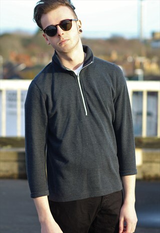 SALE - RETRO // 90'S // ZIP-UP JUMPER