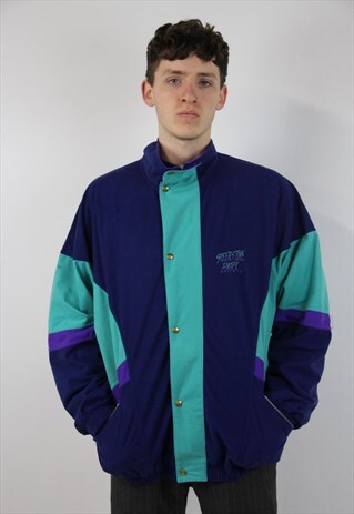 VINTAGE SPORT ZIP-UP JACKET