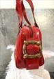 DOLCE& GABBANA D&G LOGO RED VINTAGE Y2K HANDBAG