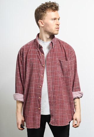 VINTAGE CORDUROY CORD SHIRT