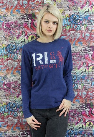 VINTAGE 90S RALPH LAUREN T-SHIRT. UNISEX.