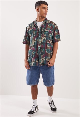 VINTAGE PATTERNED FESTIVAL SHIRT