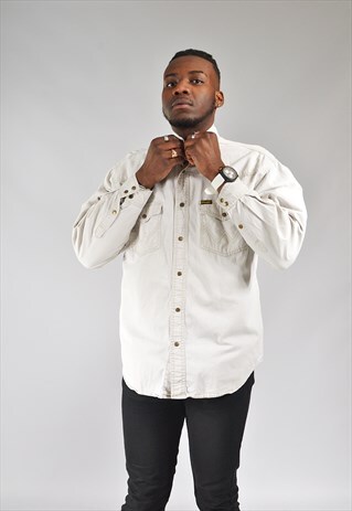 VINTAGE WRANGLER CREAM SHIRT