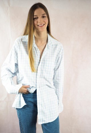 VINTAGE BALMAIN CHECKED SHIRT