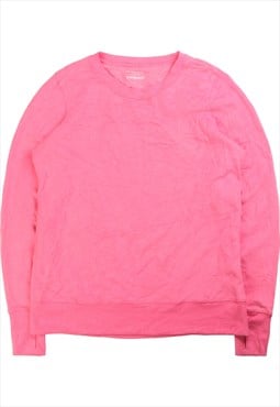 Tek Gear  Plain Crewneck Sweatshirt Medium Pink