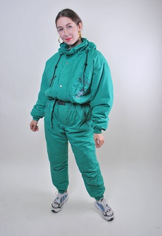 STUDIO AVENTURES DROOPY SKI SUIT, VINTAGE CARTOON SNOW SUIT