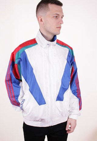 90S VINTAGE ADIDAS SHELL JACKET A9380