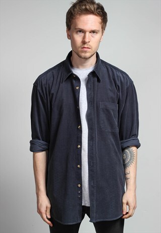 VINTAGE OVERSIZED CORDUROY SHIRT