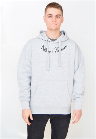 GREY TATTOO HOODIE