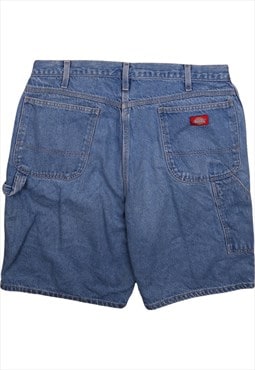 Vintage 90's Dickies Shorts Baggy Chino Blue 36