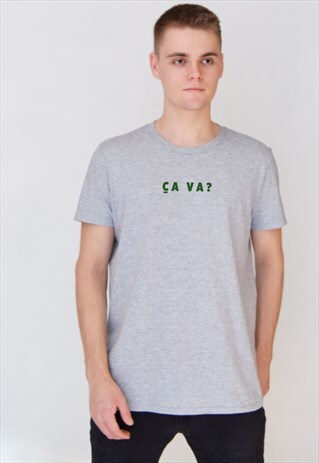 GREY CA VA? (GREEN) T-SHIRT