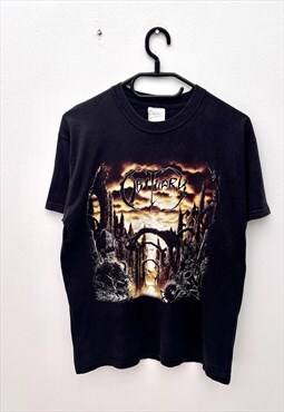 Vintage Obituary death metal black T-shirt small 2000s
