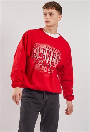 VINTAGE ST. JOHNS REDMEN SWEATSHIRT