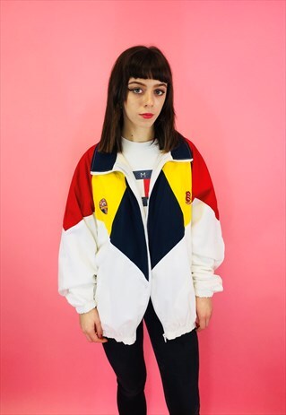 VINTAGE FESTIVAL 80S RAVE WINDBREAKER JACKET
