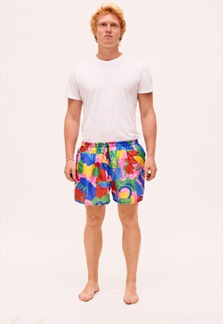 CRAZY PRINT SUMMER SHORTS