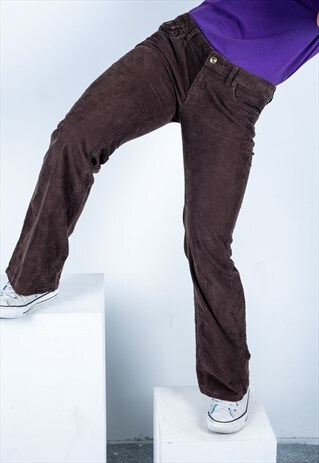 VINTAGE JEANS IN BROWN CORDUROY