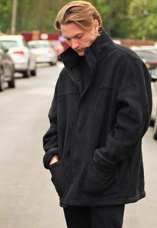 VINTAGE / SUEDE STYLE / JACKET