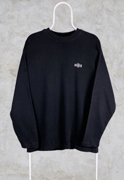 Vintage Black Nike Sweatshirt Medium